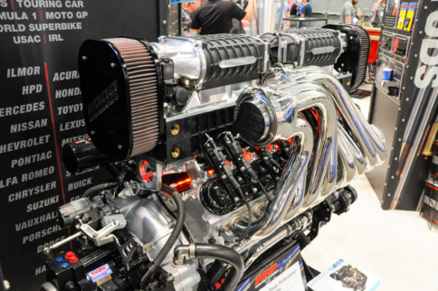 SEMA 2019: XVI Power's V16 Dual Supercharged LS Engine