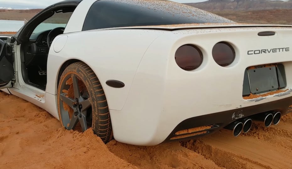 Hot Mess: Watch This C5 Corvette Take On The Sand Dunes