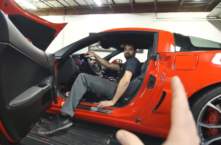Watch This Supposed-Stock Z06 Belt Out Some Serious Horsepower