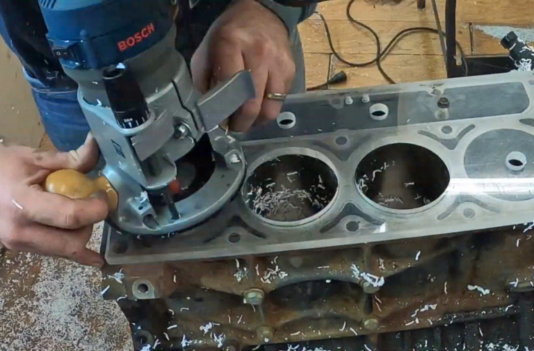 Video: Beating Boredom — Building An Engine Block Out Of Plexiglas