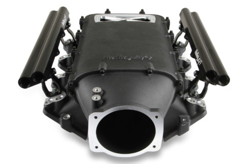 Holley Releases New Lo-Ram LS Intake For Big-HP Boosted Engines