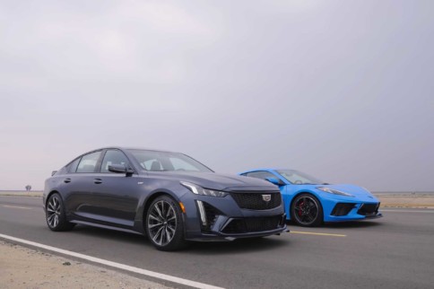 Edmunds U-Drags: C8 Corvette And CT5-V Blackwing Go Head To Head