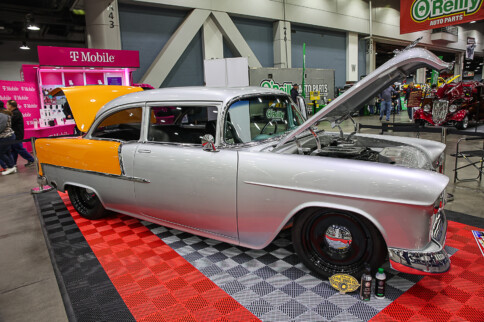 Fabulous Phyllis: Mike Creath's Supercharged 1955 Chevy Bel Air