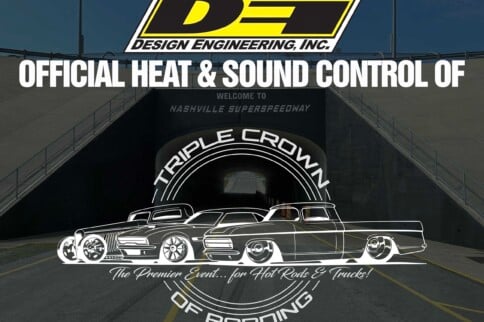 DEI Named Heat & Sound Control Sponsor For Triple Crown of Rodding