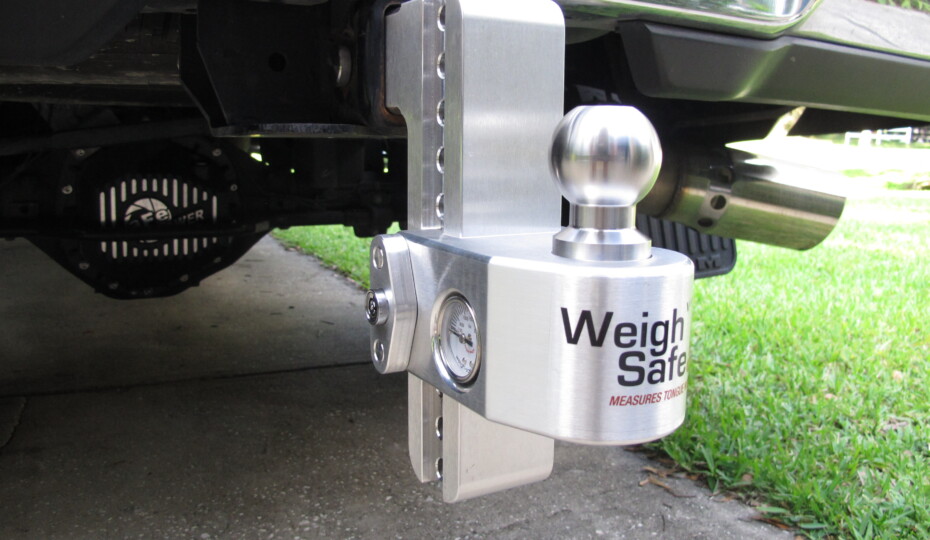 This Aluminum Drop Hitch From Weigh Safe Makes Towing Safer