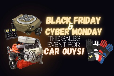 Black Friday & Cyber Monday Sales For Car Guys!