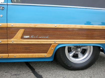 1955 Chevy wagon woodie