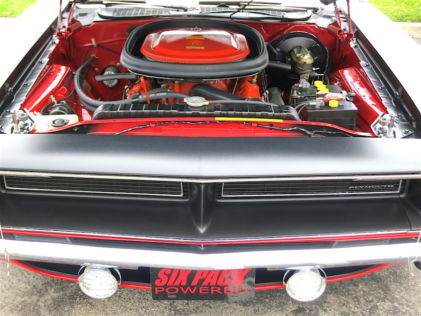 1970 AAR'Cuda engine